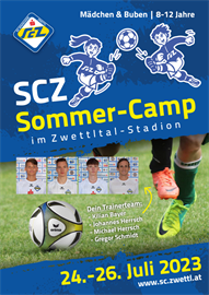 Titelseite SCZ Sommer-Camp 2023