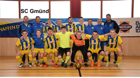 SC Gmünd gewinnt Futsal Hallenmasters in Zwettl