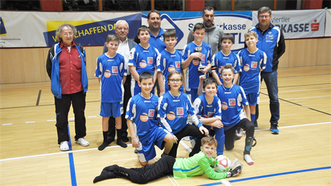 U12 SC Zwettl beim Futsalturnier