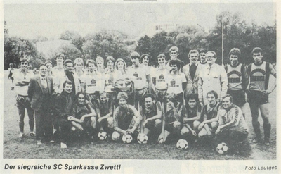 SC Sparkasse Zwettl Meister 1979-80