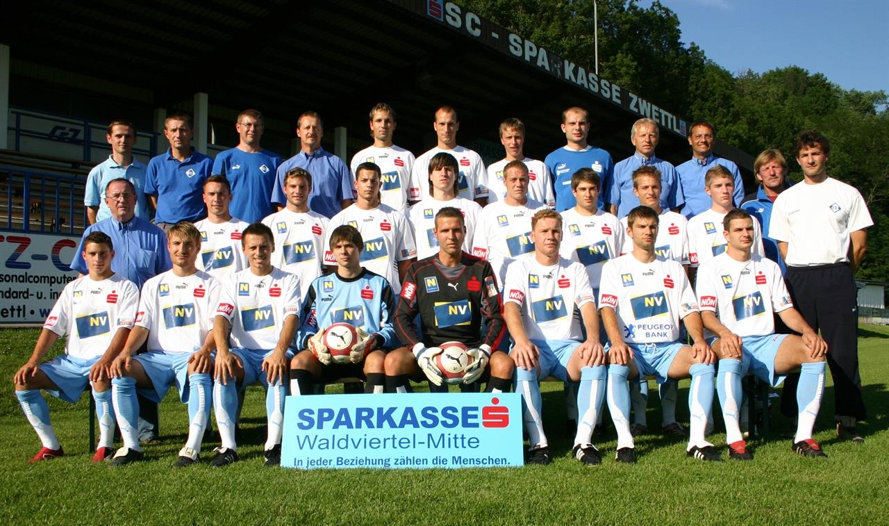 SC Sparkasse Zwettl - Kampfmannschaft Herbst 2007