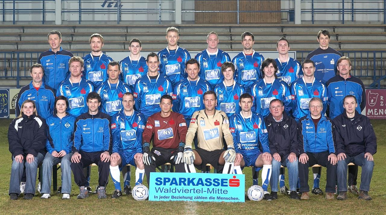 SC Sparkasse Zwettl - Kampfmannschaft Frühjahr 2008
