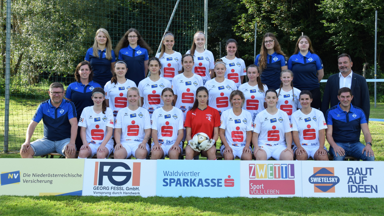 Frauenmannschaft SC Sparkasse Zwettl Herbst 2022
